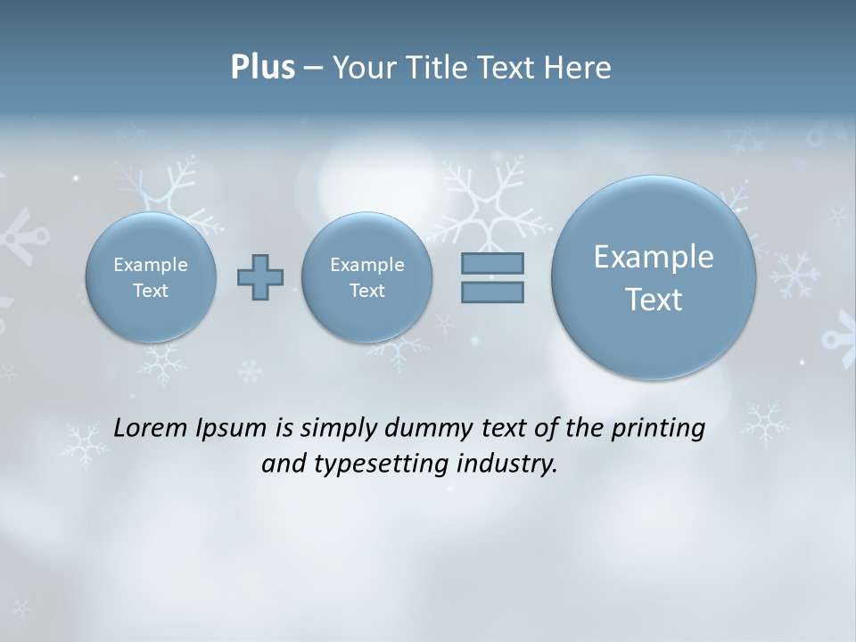 Glow Bokeh Happy PowerPoint Template