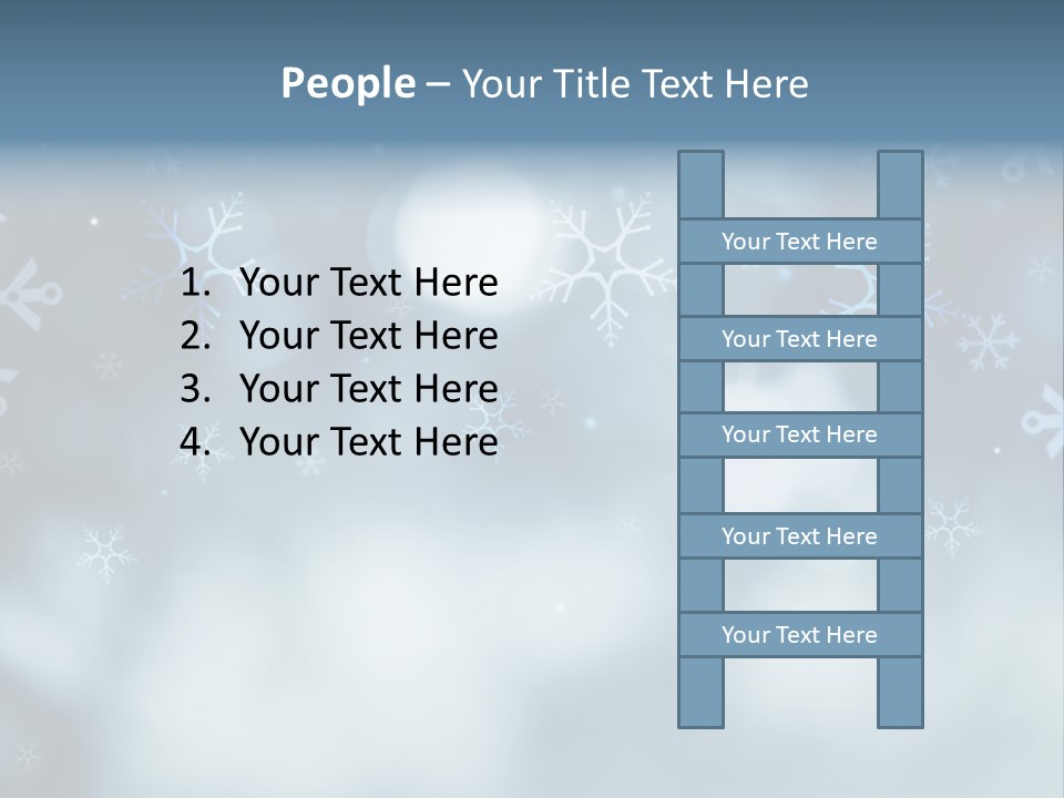 Glow Bokeh Happy PowerPoint Template