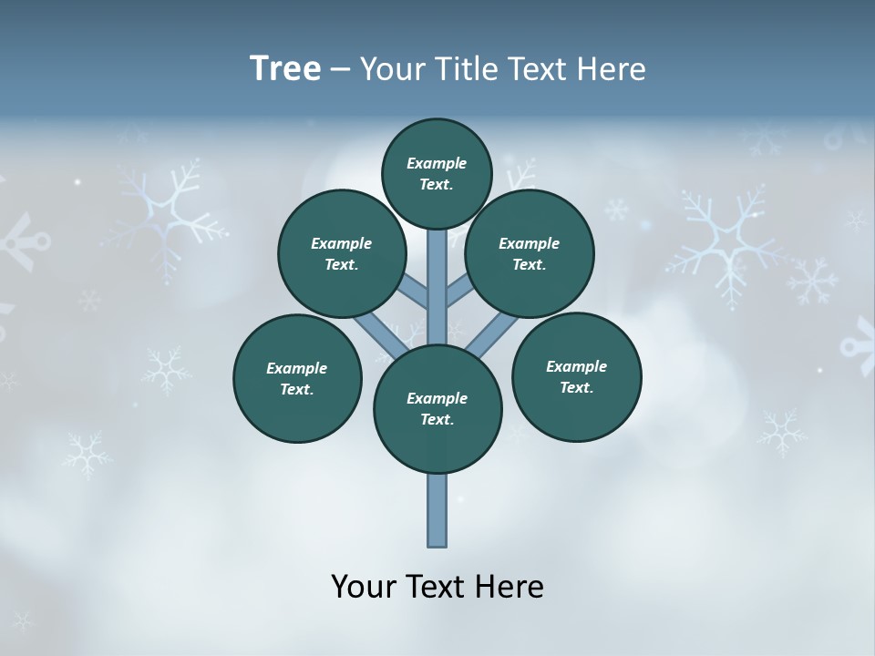 Glow Bokeh Happy PowerPoint Template