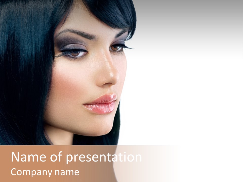 Young Gloss Profile PowerPoint Template