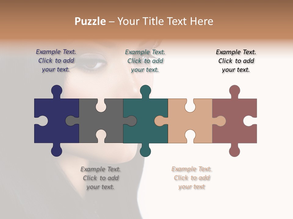 Young Gloss Profile PowerPoint Template