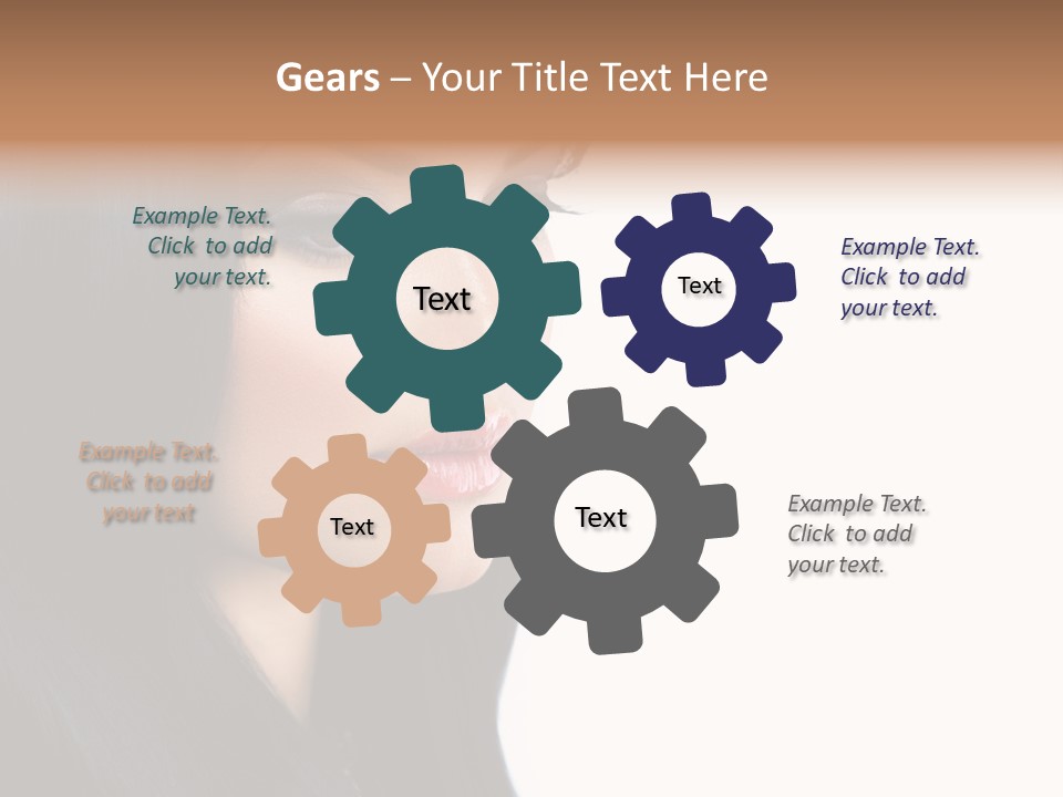 Young Gloss Profile PowerPoint Template