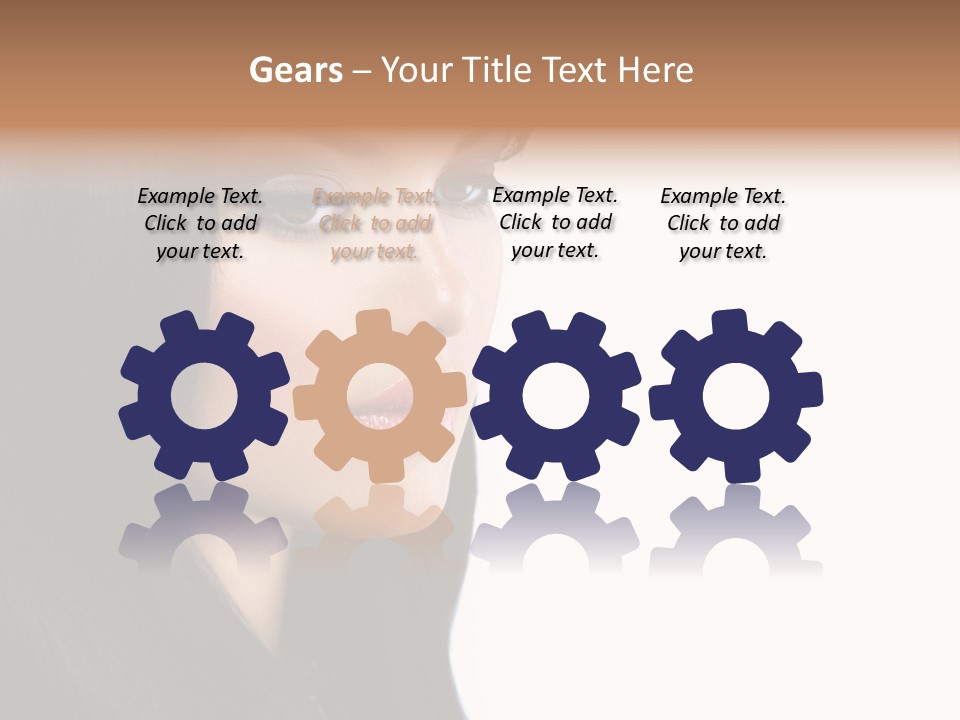 Young Gloss Profile PowerPoint Template