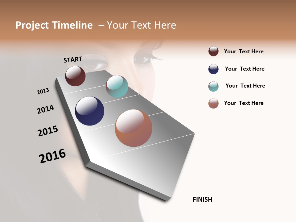 Young Gloss Profile PowerPoint Template