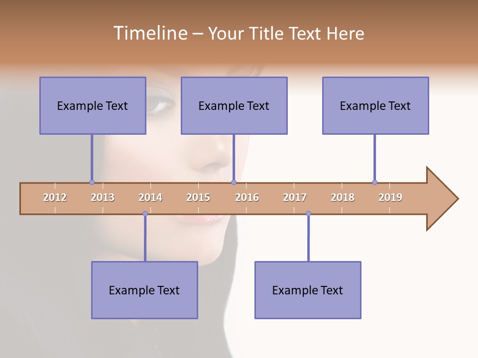 Young Gloss Profile PowerPoint Template