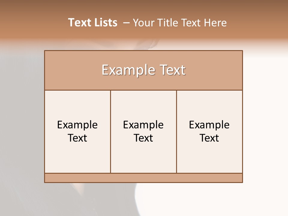 Young Gloss Profile PowerPoint Template