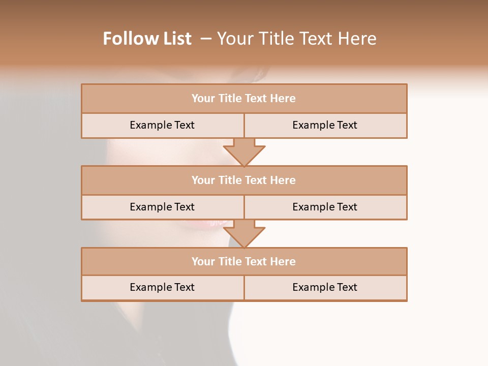 Young Gloss Profile PowerPoint Template