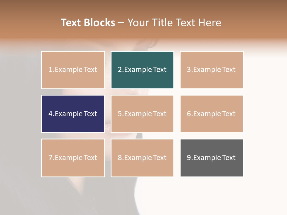 Young Gloss Profile PowerPoint Template