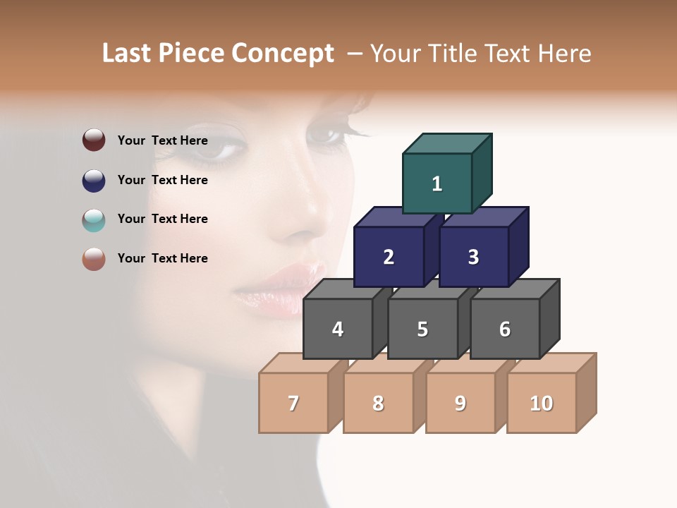 Young Gloss Profile PowerPoint Template