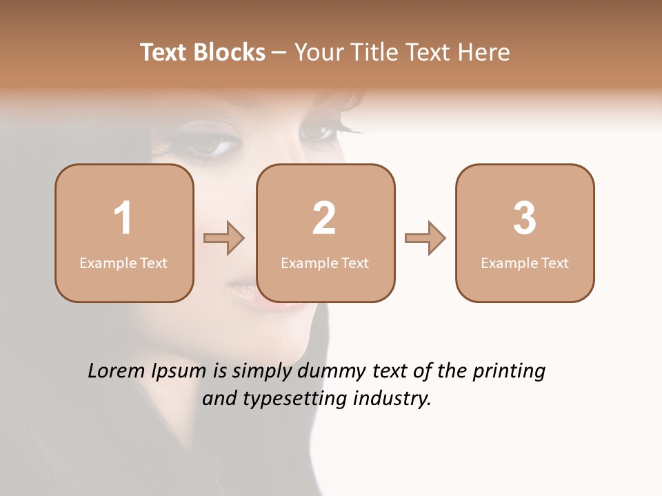 Young Gloss Profile PowerPoint Template