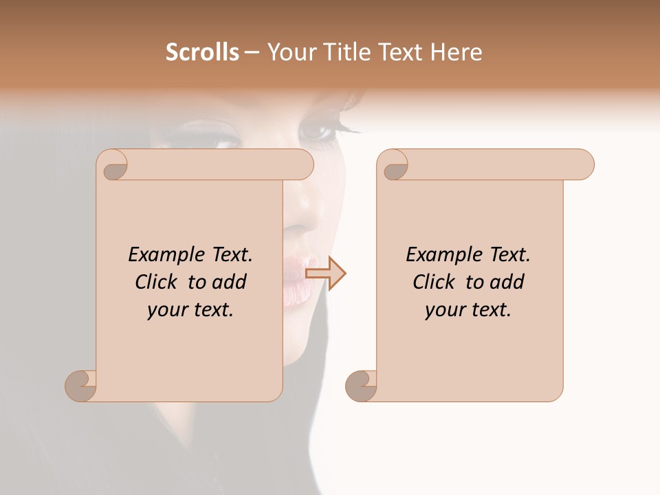 Young Gloss Profile PowerPoint Template