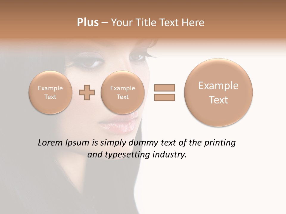 Young Gloss Profile PowerPoint Template