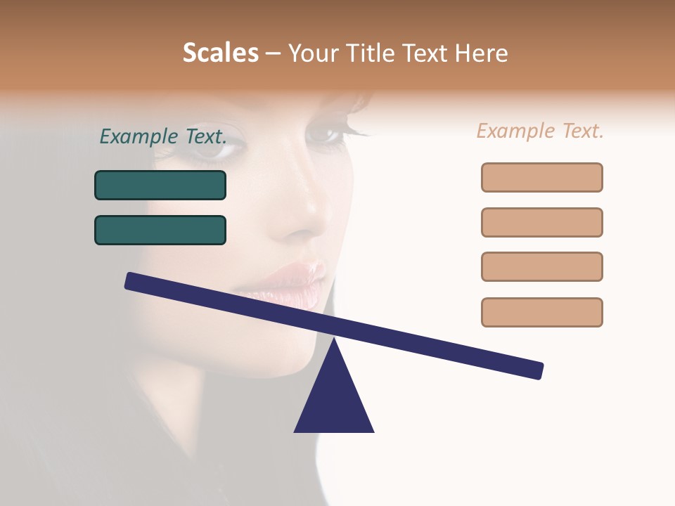 Young Gloss Profile PowerPoint Template