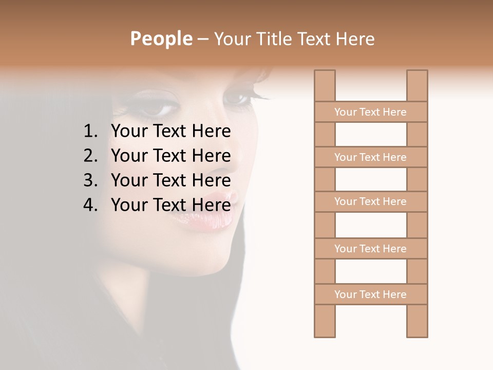 Young Gloss Profile PowerPoint Template