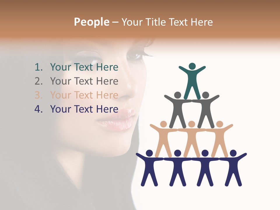 Young Gloss Profile PowerPoint Template