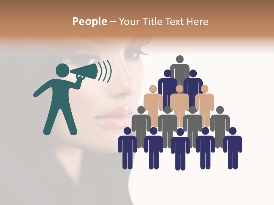 Young Gloss Profile PowerPoint Template