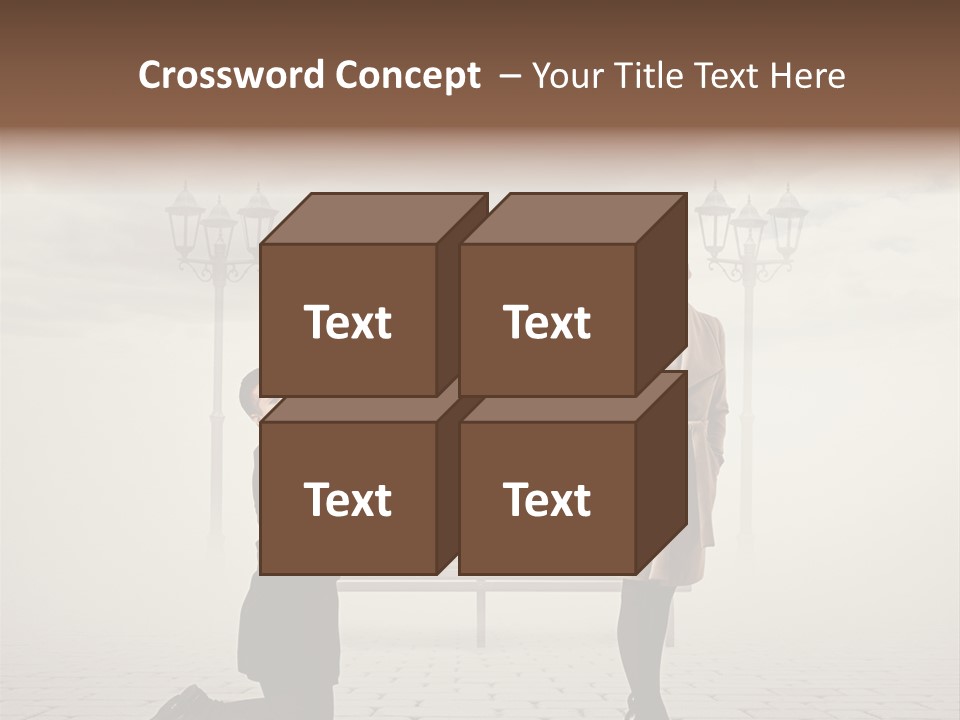 Caucasian Emotional Concept PowerPoint Template