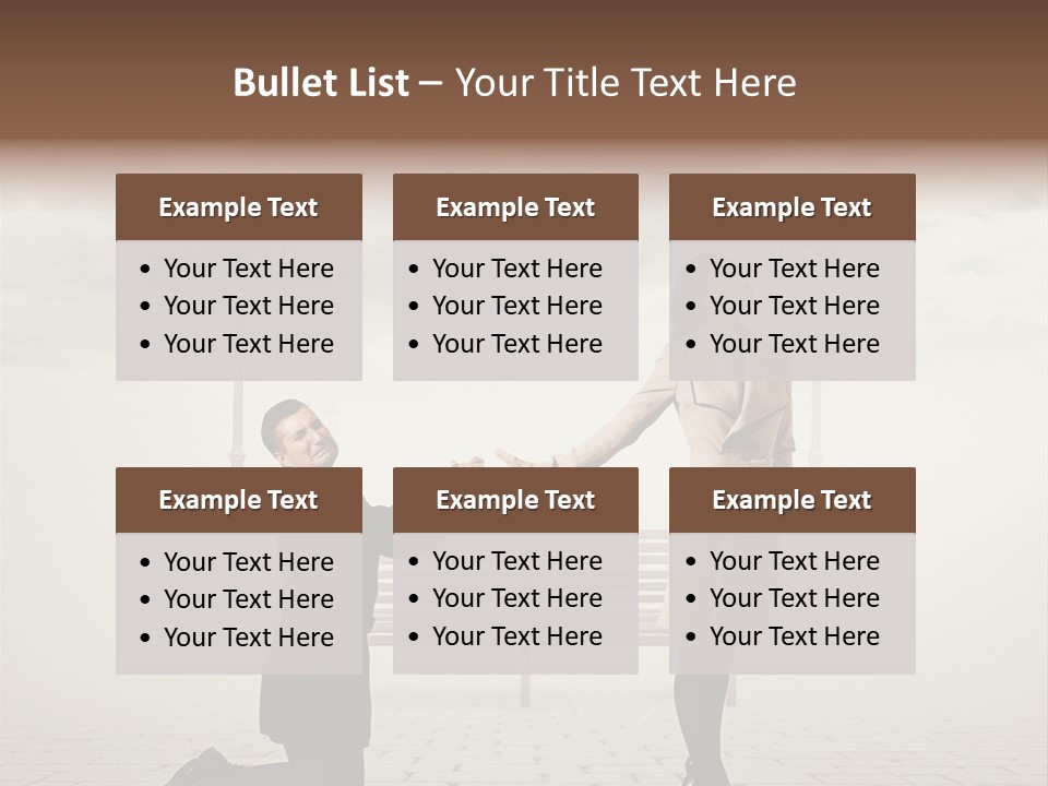 Caucasian Emotional Concept PowerPoint Template