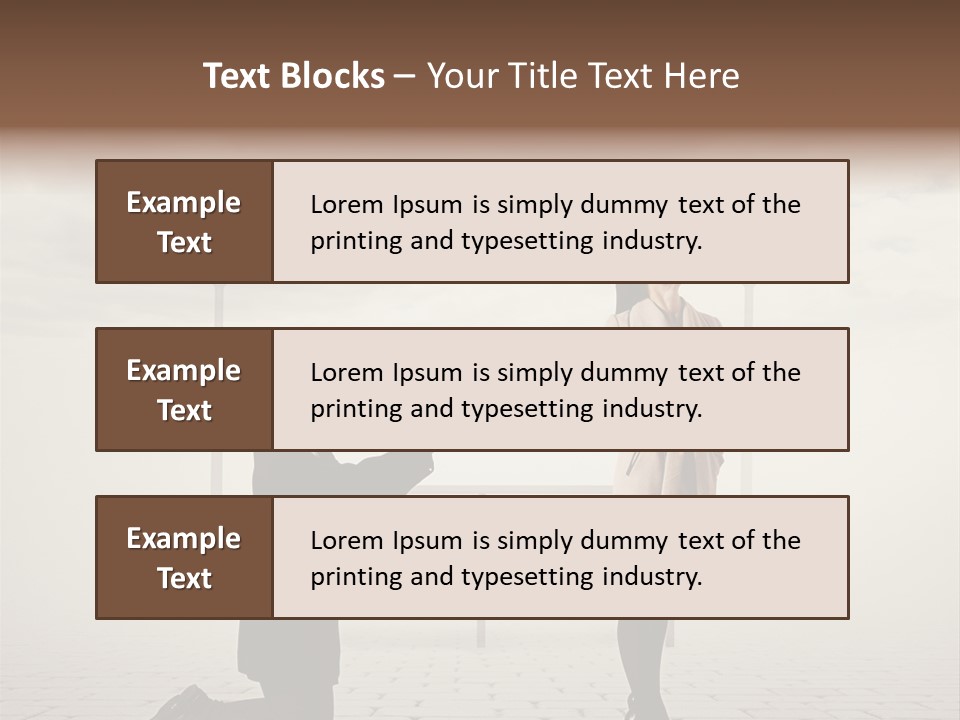 Caucasian Emotional Concept PowerPoint Template