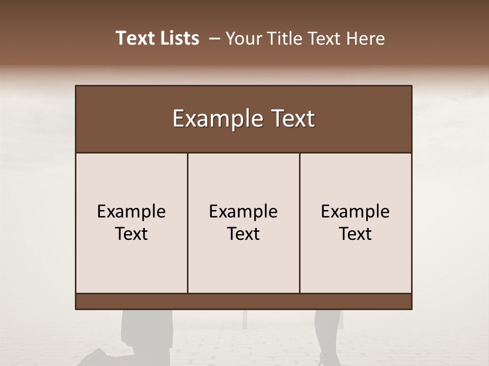 Caucasian Emotional Concept PowerPoint Template