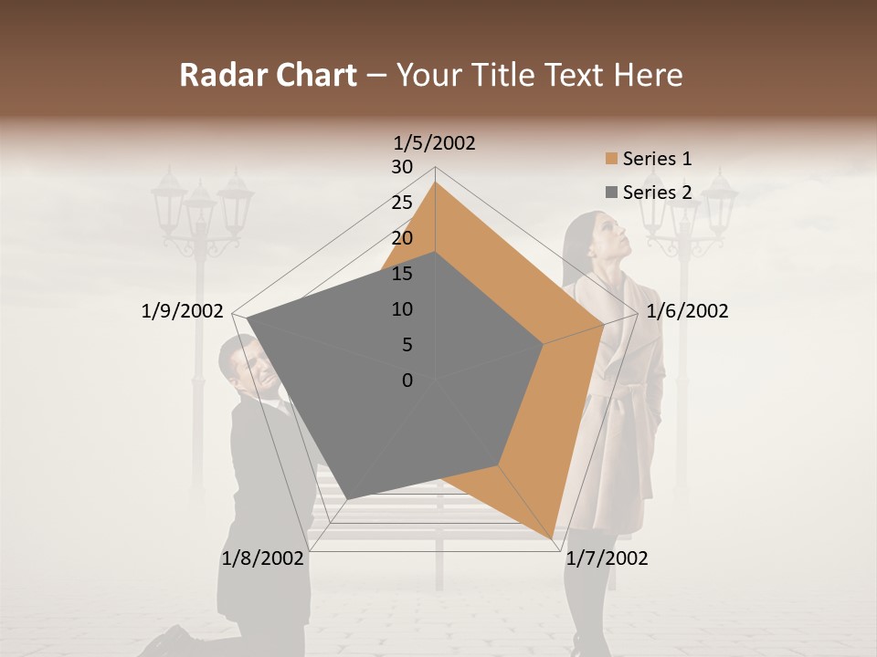 Caucasian Emotional Concept PowerPoint Template