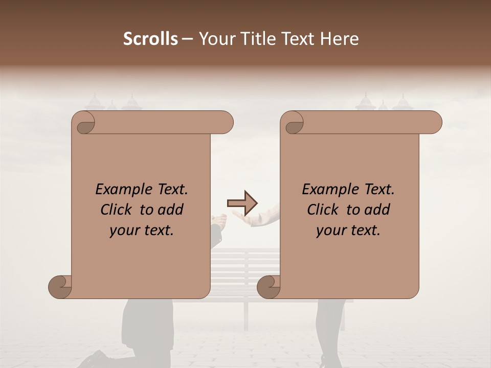 Caucasian Emotional Concept PowerPoint Template