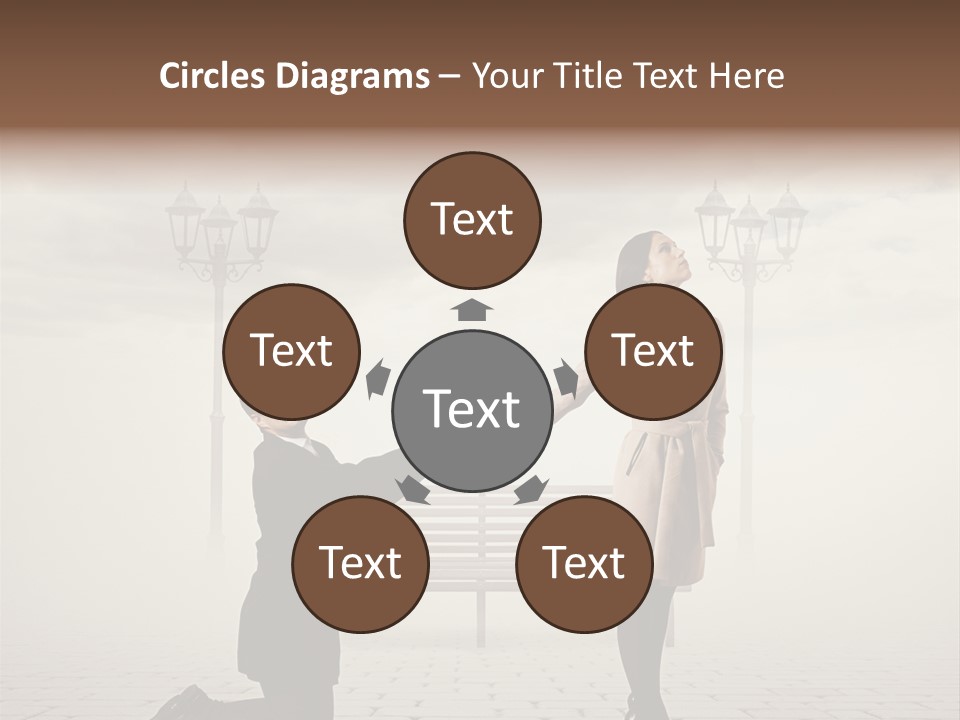 Caucasian Emotional Concept PowerPoint Template