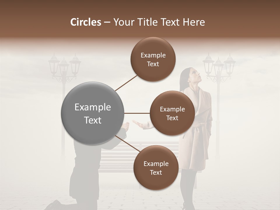 Caucasian Emotional Concept PowerPoint Template