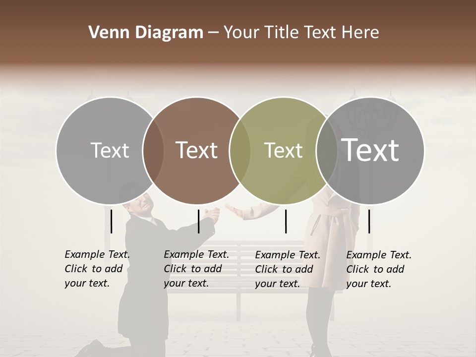 Caucasian Emotional Concept PowerPoint Template