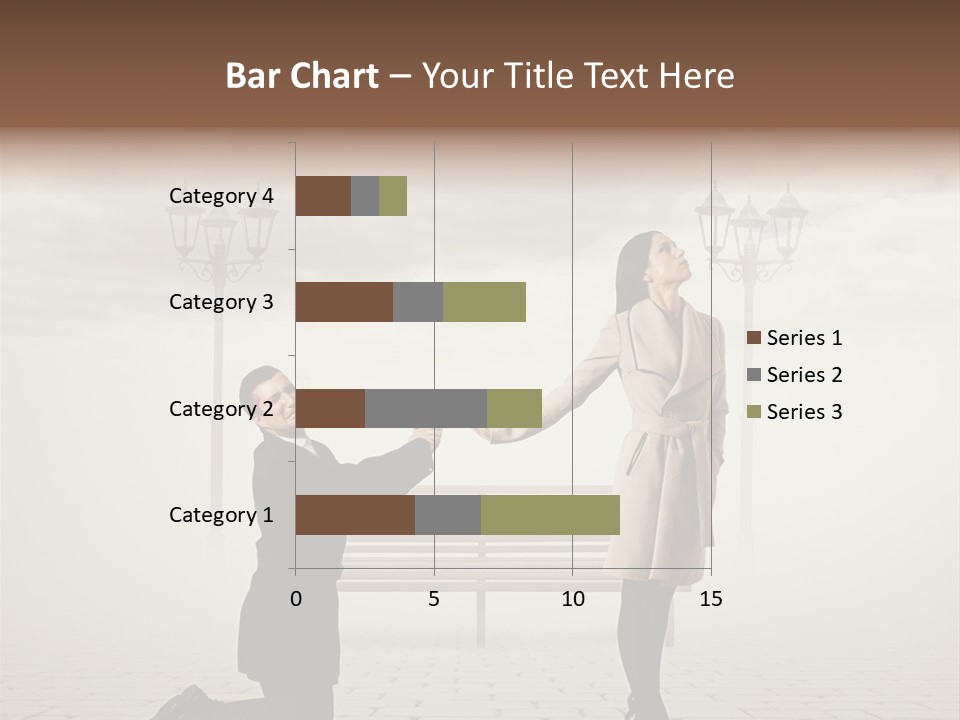 Caucasian Emotional Concept PowerPoint Template