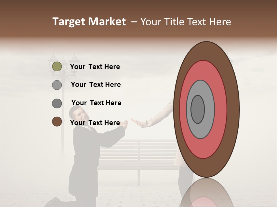 Caucasian Emotional Concept PowerPoint Template