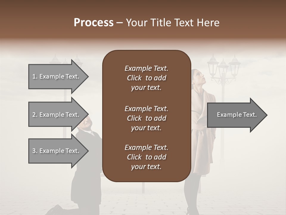 Caucasian Emotional Concept PowerPoint Template