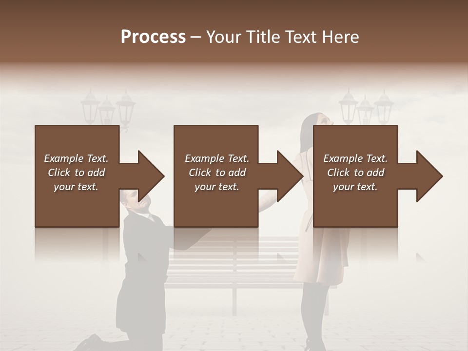 Caucasian Emotional Concept PowerPoint Template
