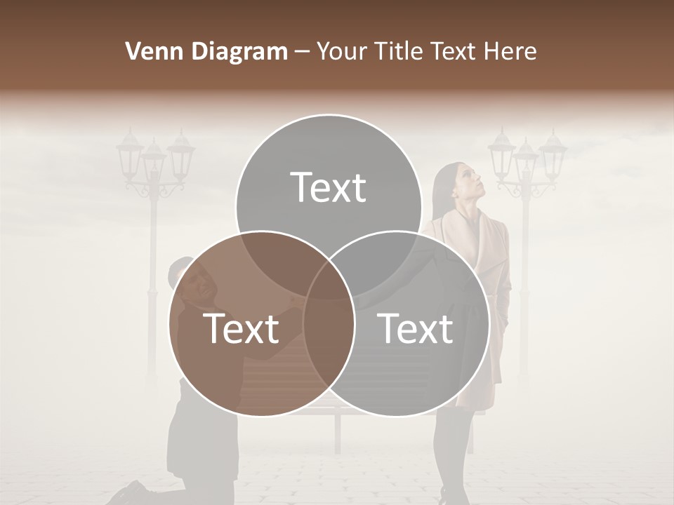 Caucasian Emotional Concept PowerPoint Template