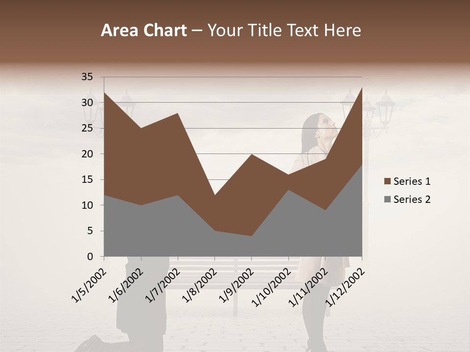 Caucasian Emotional Concept PowerPoint Template