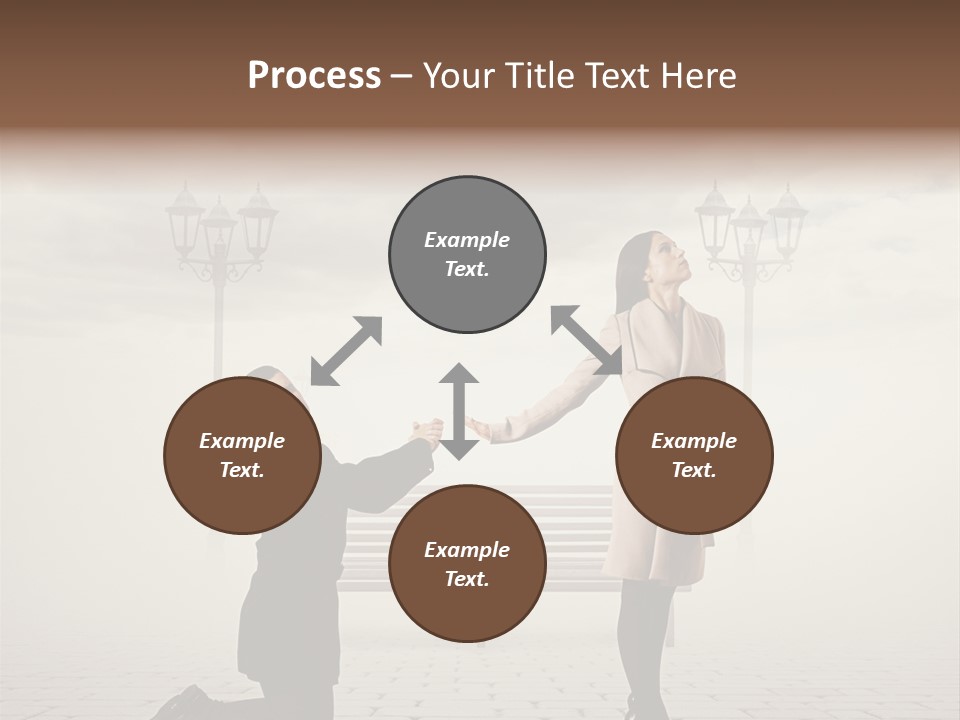 Caucasian Emotional Concept PowerPoint Template