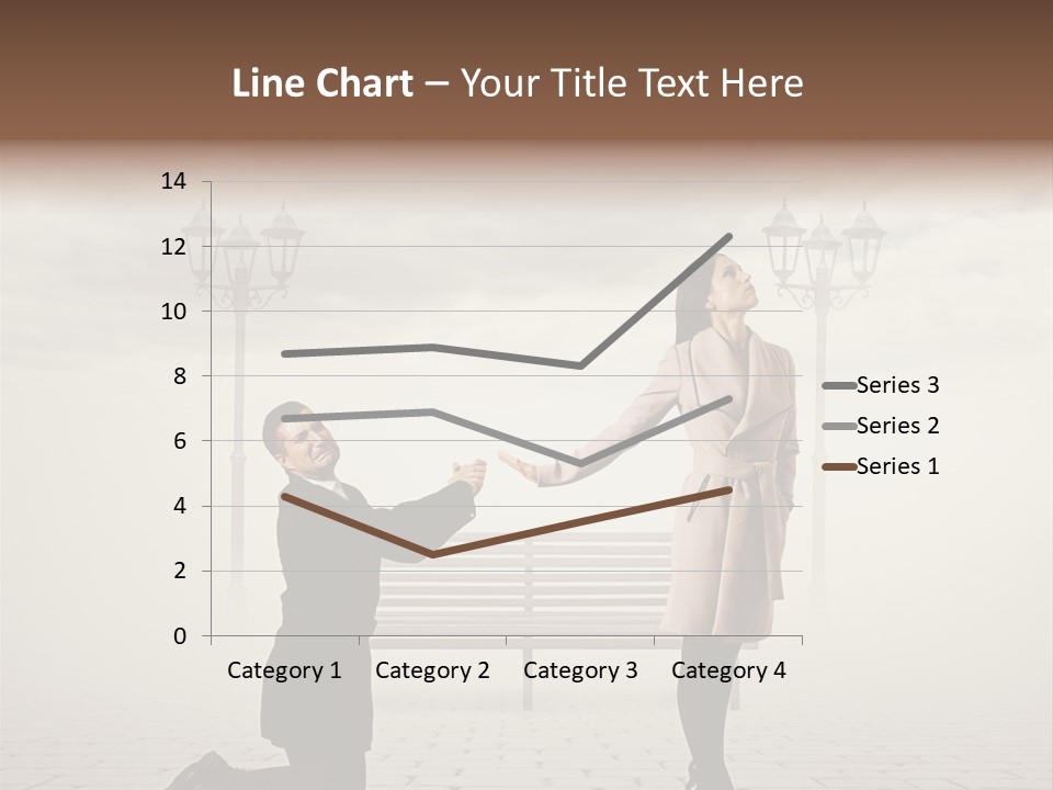 Caucasian Emotional Concept PowerPoint Template