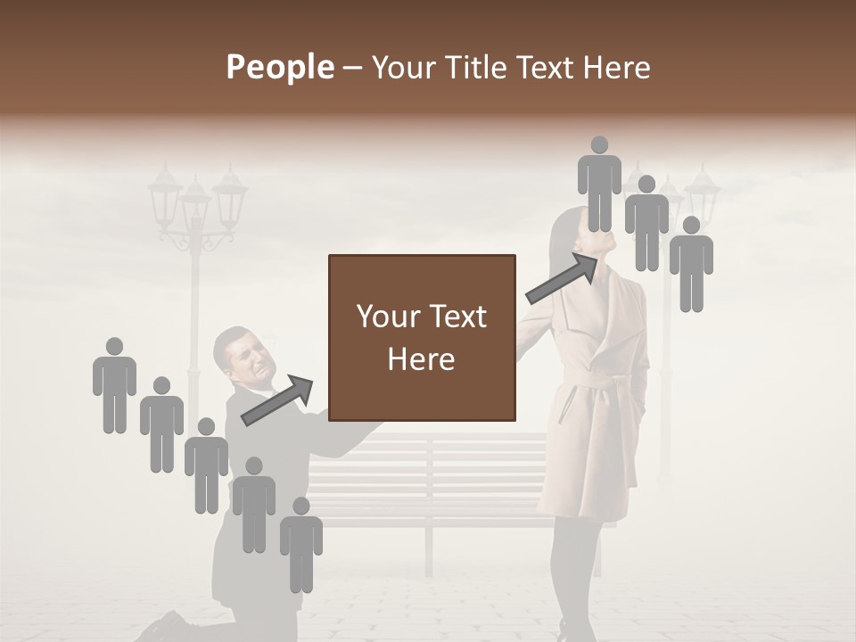 Caucasian Emotional Concept PowerPoint Template