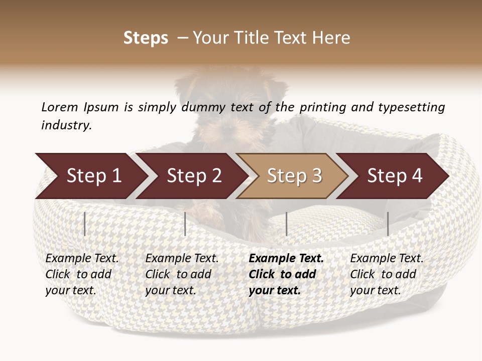 Pillow Small Domestic PowerPoint Template
