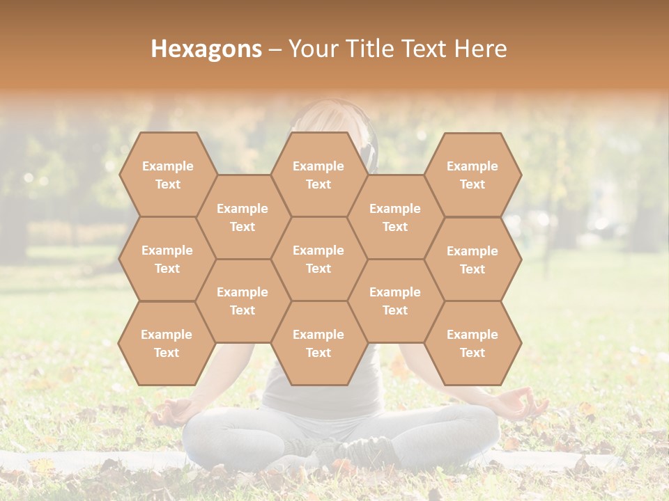 Relaxation Zenlike Meditating PowerPoint Template