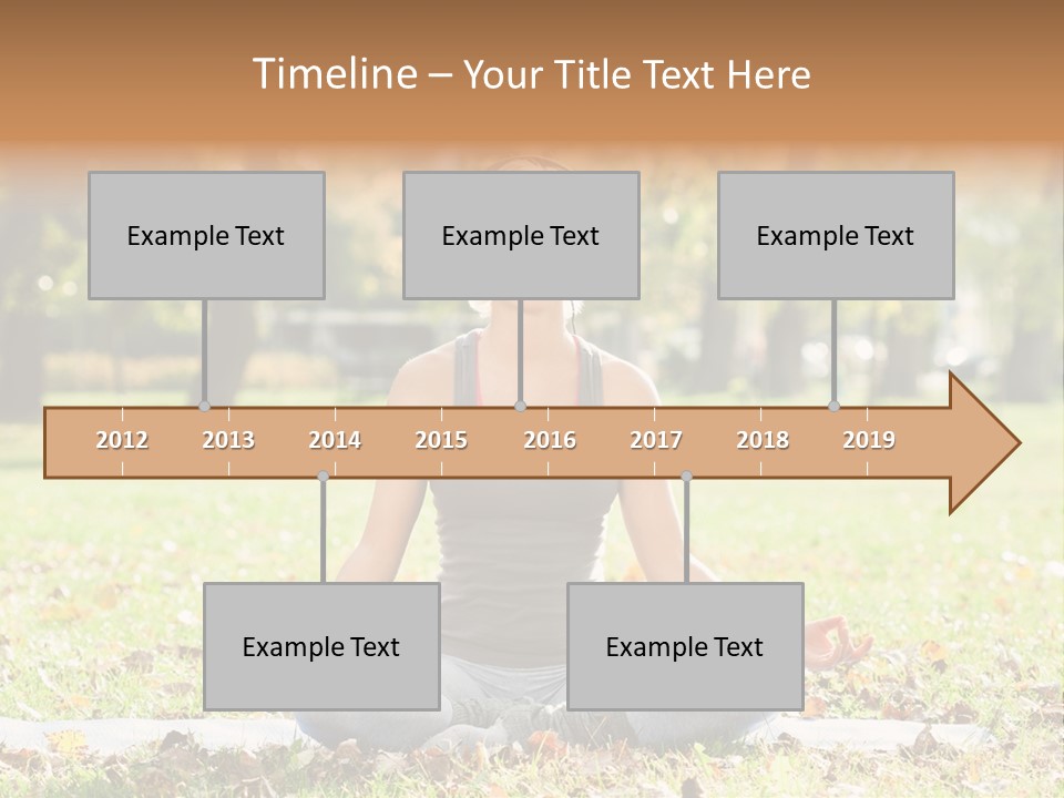 Relaxation Zenlike Meditating PowerPoint Template