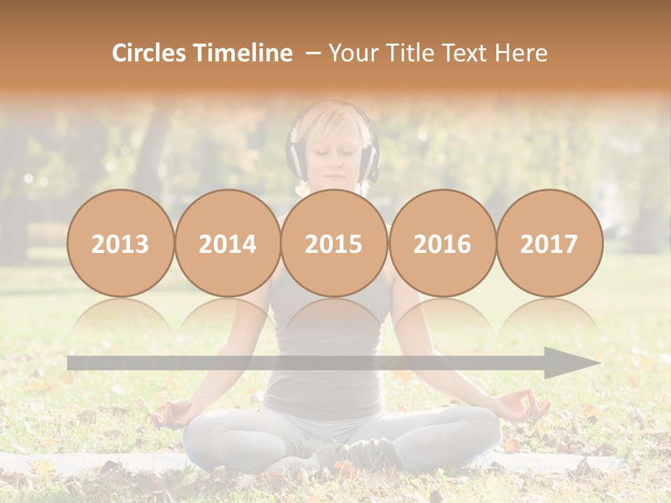 Relaxation Zenlike Meditating PowerPoint Template