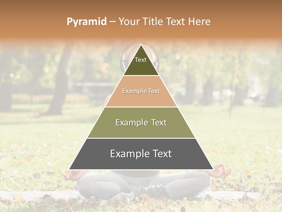 Relaxation Zenlike Meditating PowerPoint Template