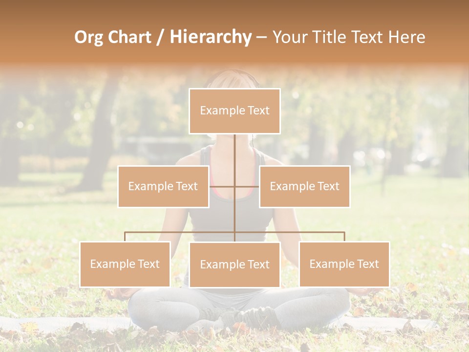Relaxation Zenlike Meditating PowerPoint Template