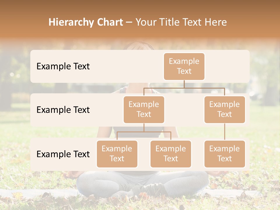 Relaxation Zenlike Meditating PowerPoint Template
