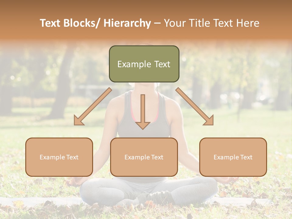 Relaxation Zenlike Meditating PowerPoint Template