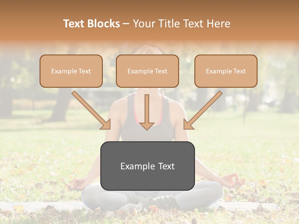Relaxation Zenlike Meditating PowerPoint Template
