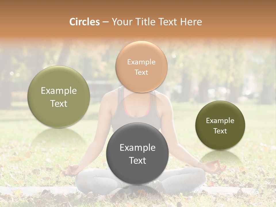 Relaxation Zenlike Meditating PowerPoint Template