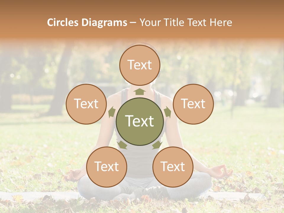 Relaxation Zenlike Meditating PowerPoint Template