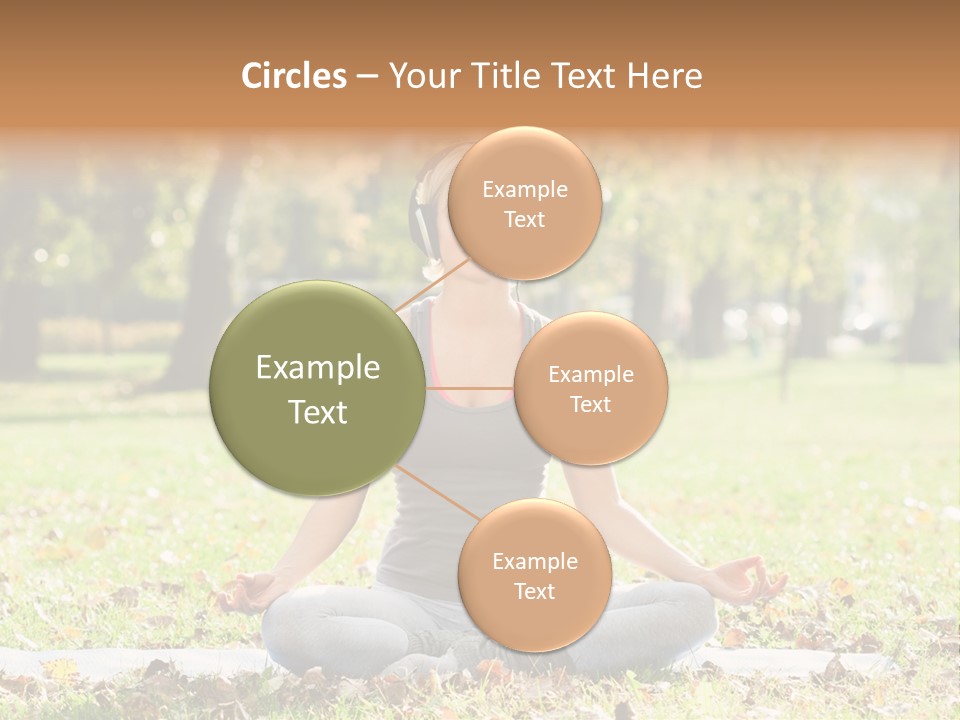 Relaxation Zenlike Meditating PowerPoint Template